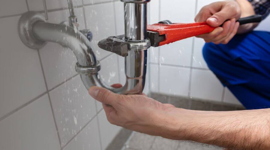 Gas tankless water heater installation in Newark, DE